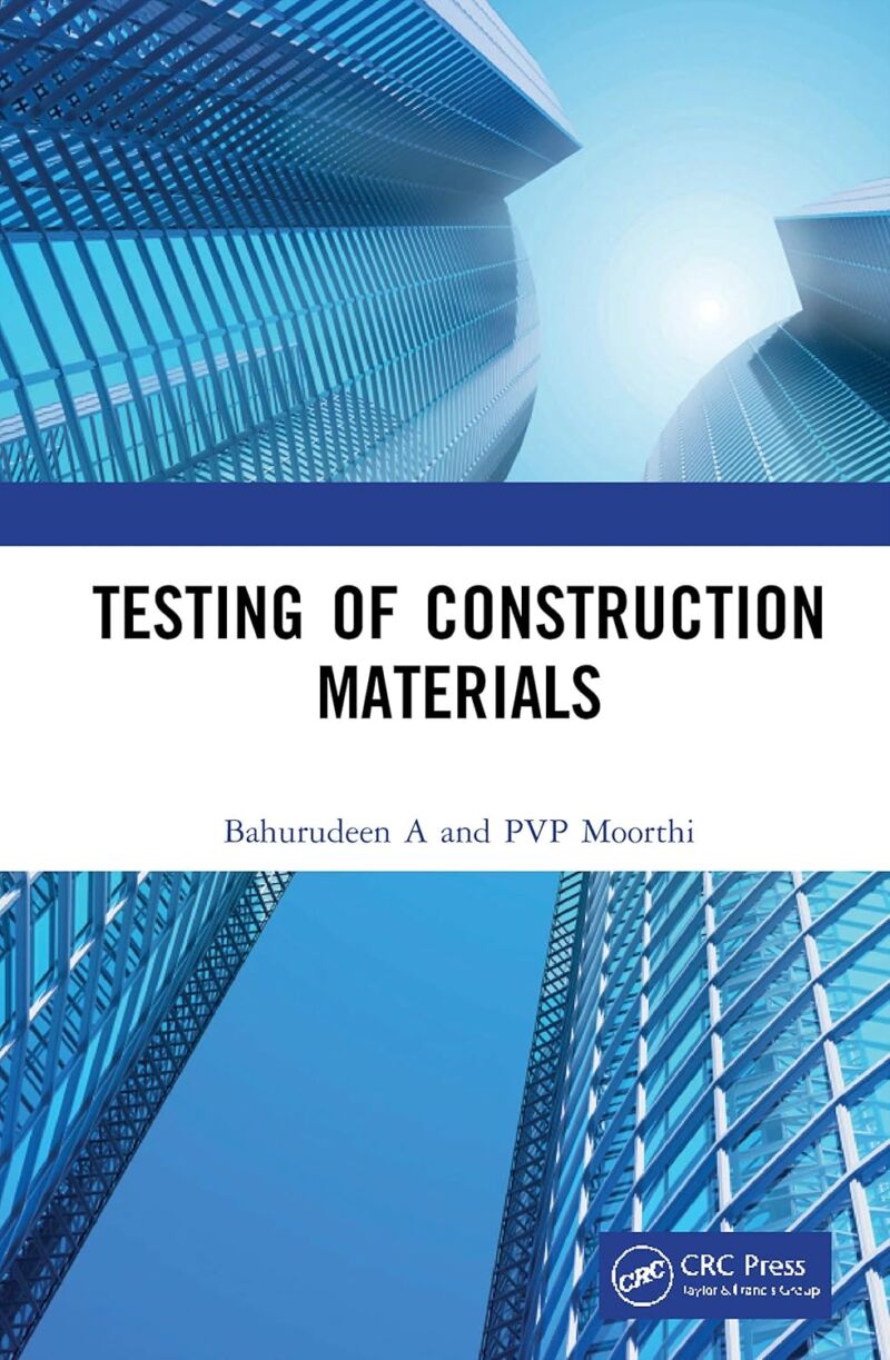 Testing of Construction Materials 1st Edition